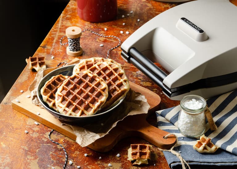 Gaufres liégeoises au sucre perlé selon la recette de ma grand-mère