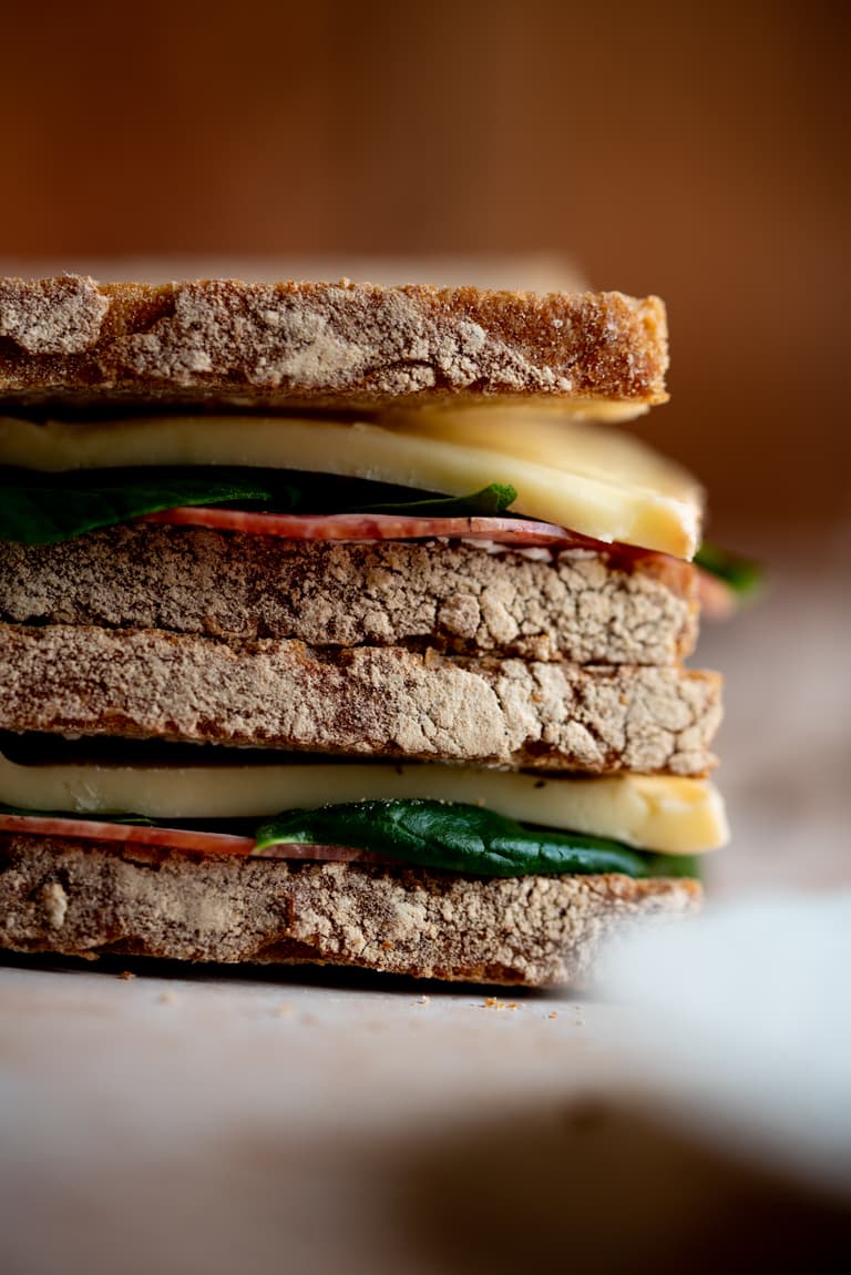 club sandwich montagnard coppa fromage recette