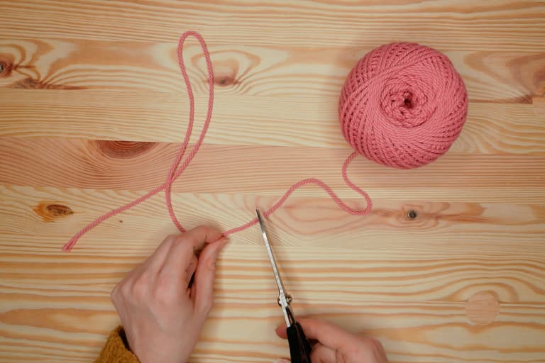 idée sans couture déco laine pelote