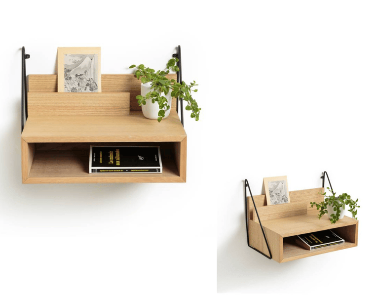 Chevet fer et bois original La redoute Interieurs