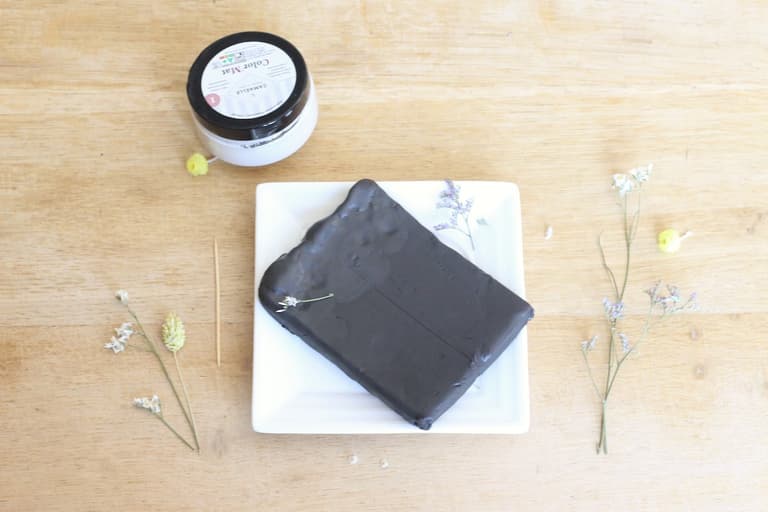 diy argile noire idée déco romantique