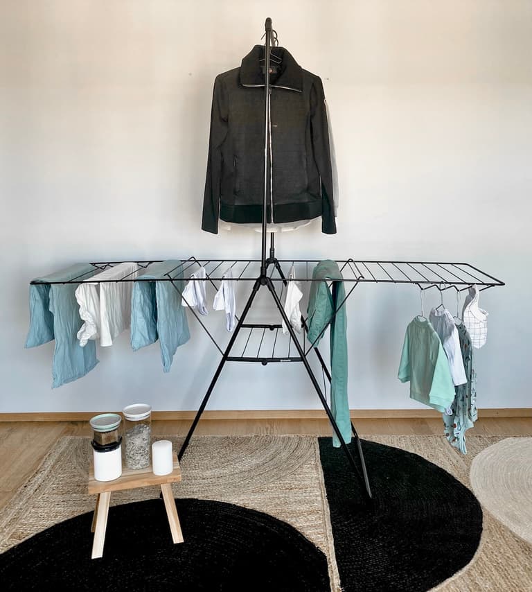 étendoir à linge Brabantia avis avec portant cintres