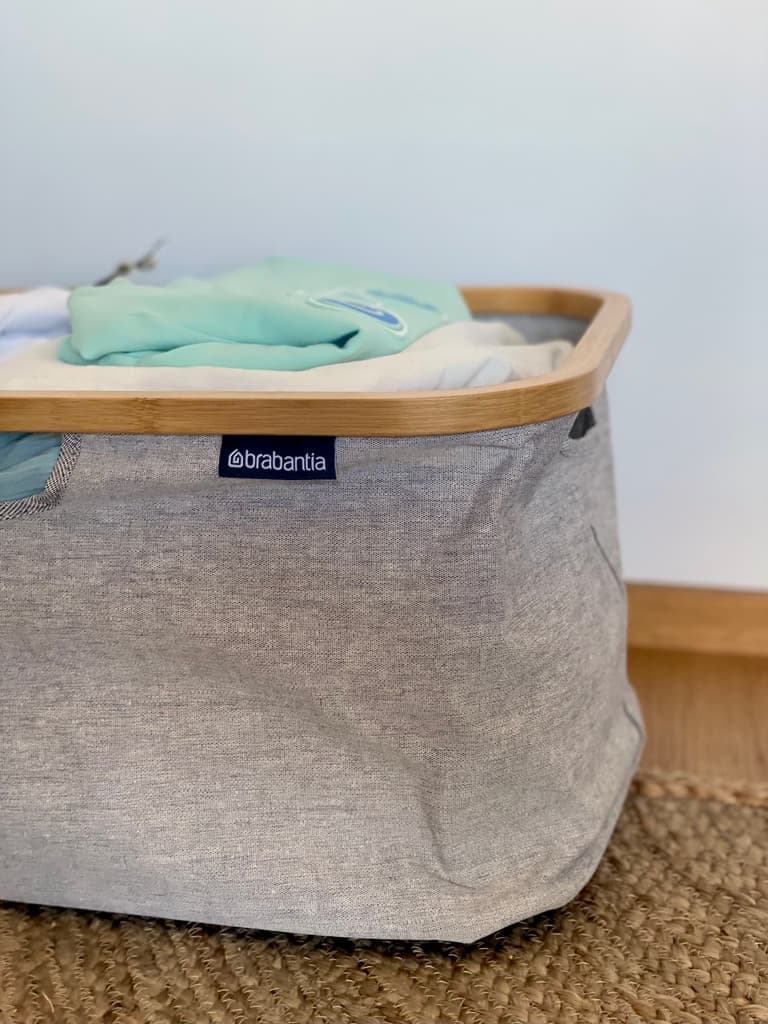 panier à linge sale compact pliable déco