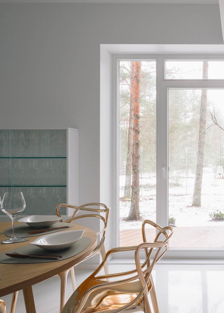 maison forêt estonienne