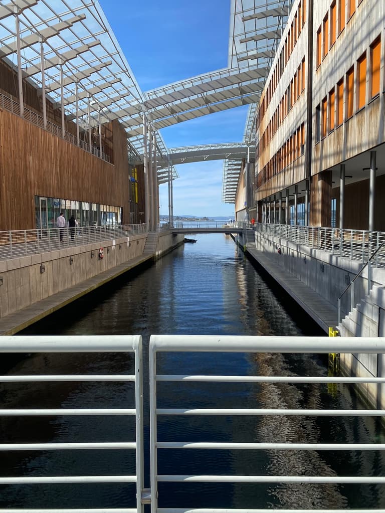 musée Astrup Fearnley à Tjuvholmen Oslo