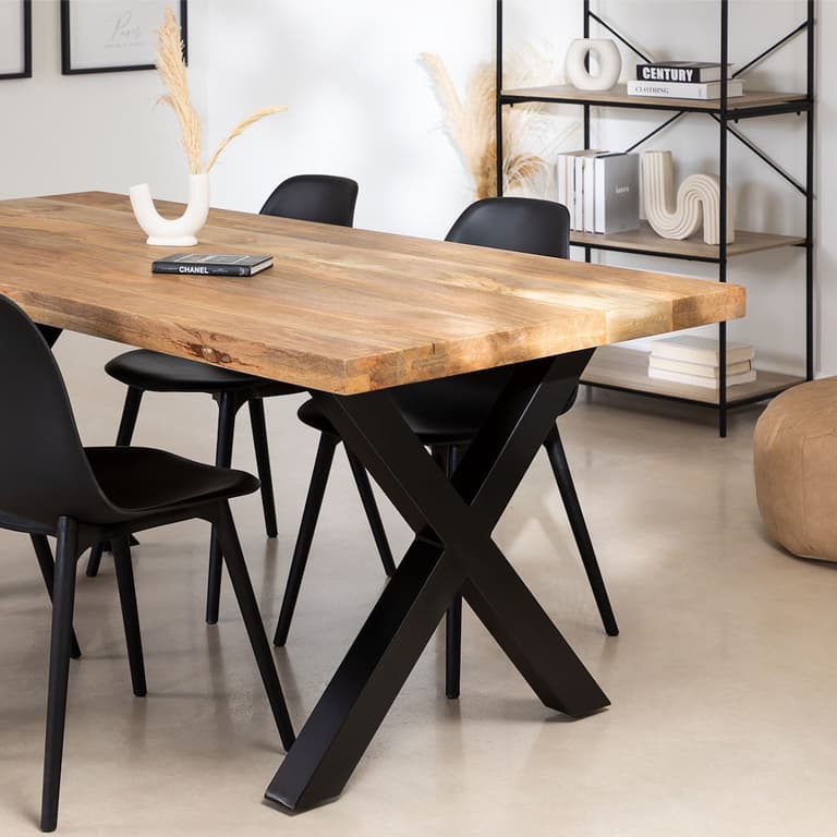 deco industrielle tableau rectangle bois fer noir bois brute