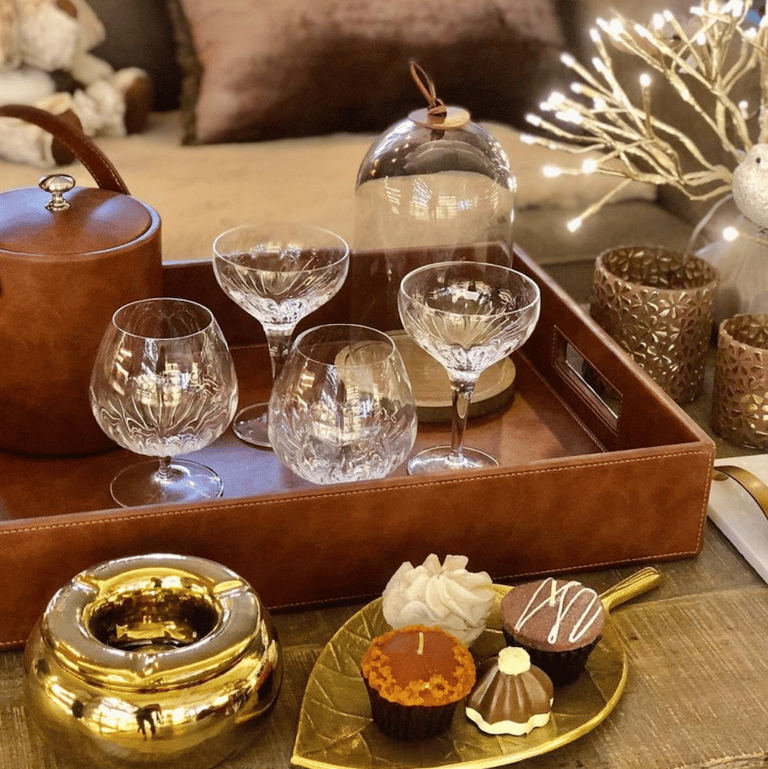 deco table art de table dore fete