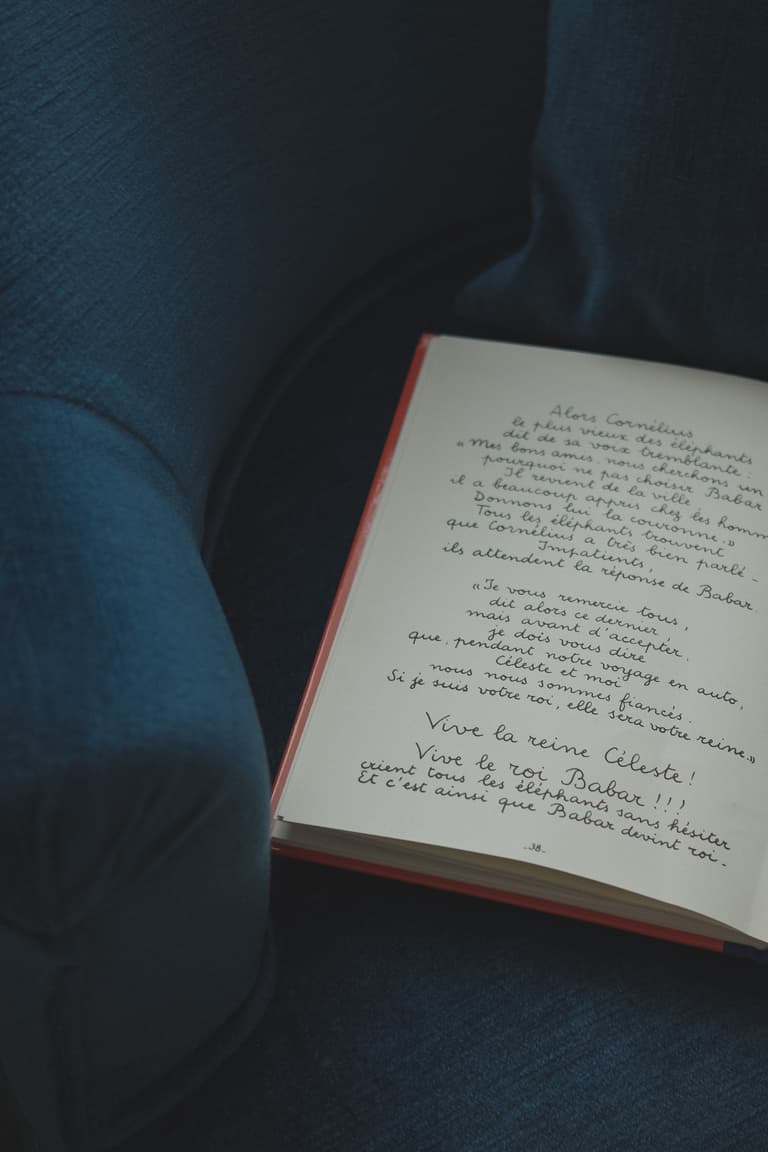 livre Babar aventures rétro lecture enfant
