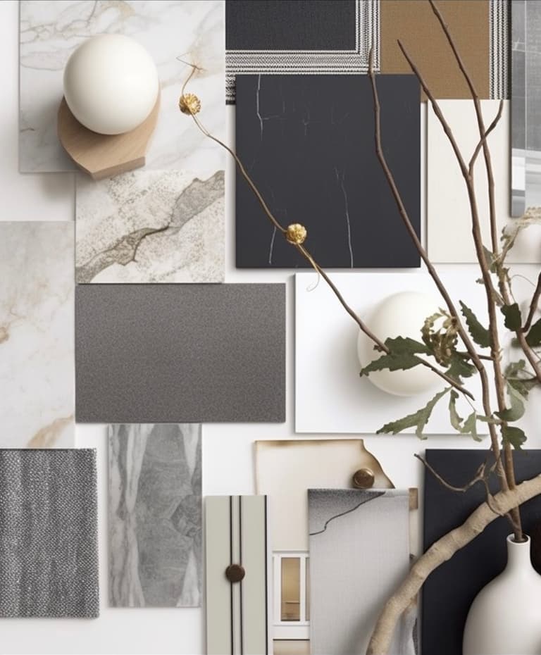 intérêt service décoration intérieur visualisation matériaux