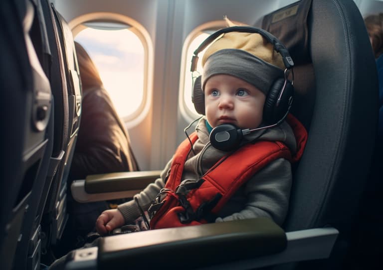 astuces voyage avion bébé 1 an