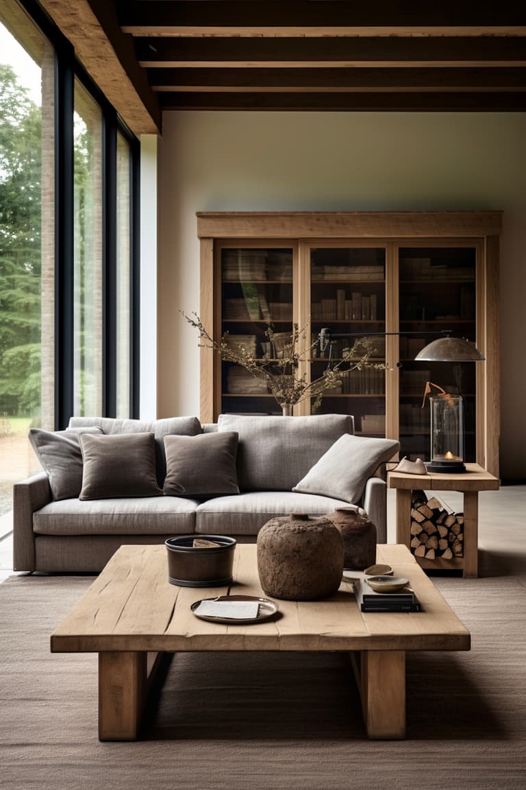 décoration style montagne moderne rustique mélange traditionnel