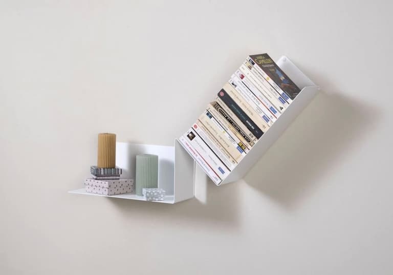 bibliothèque invisible design pas chère