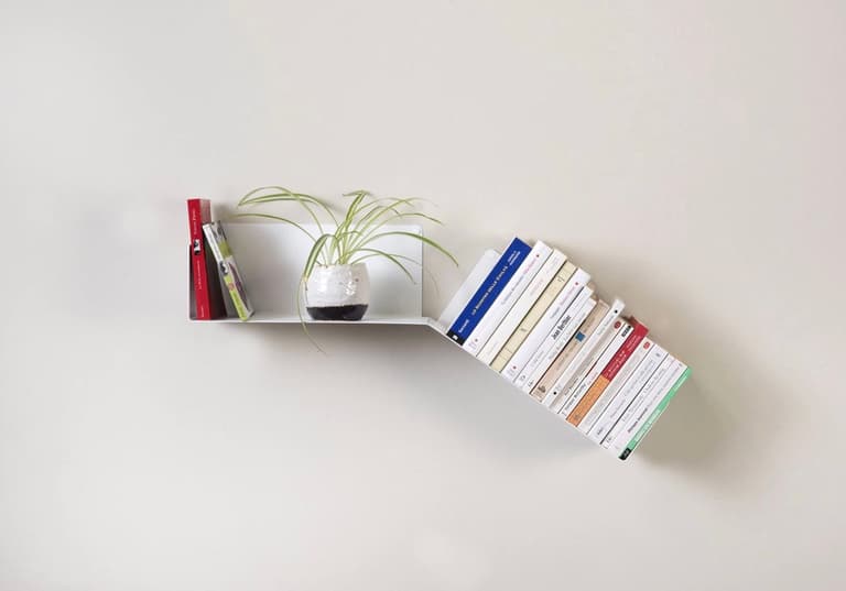 étagères pour livres suspendue design originale