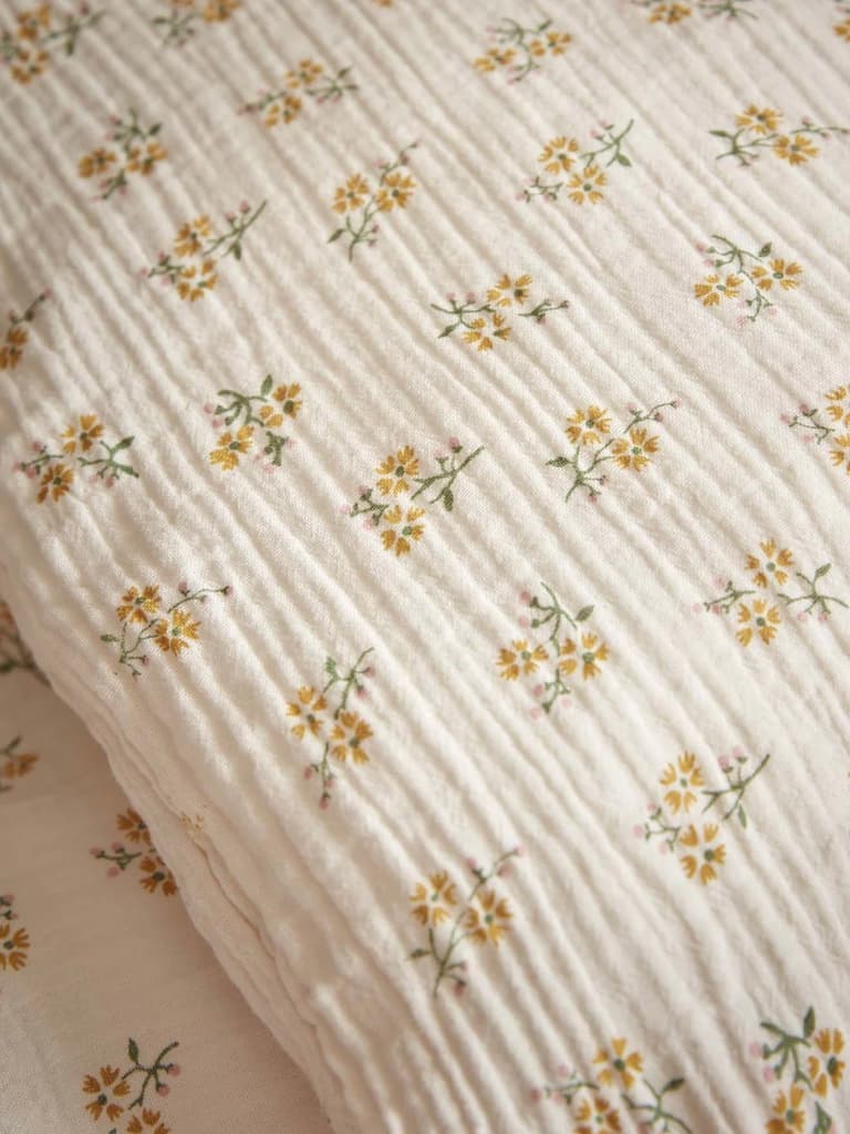 comment rendre chambre enfant chaleureuse gaze de coton