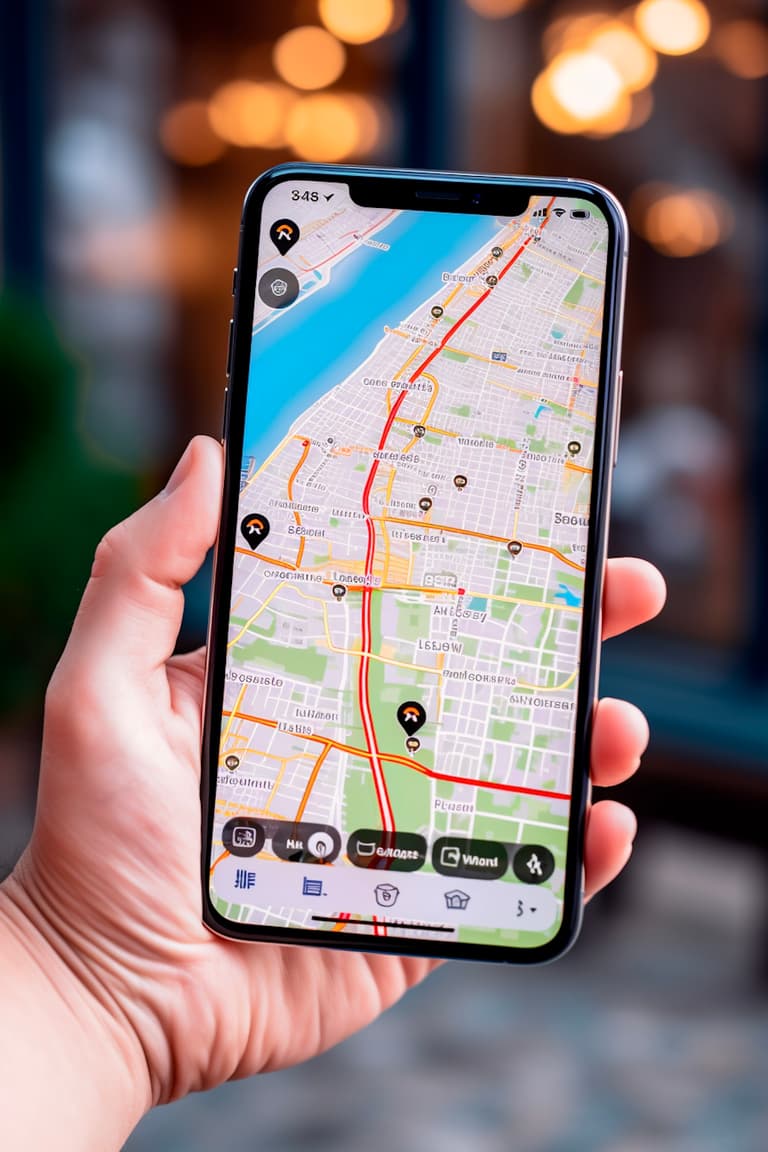 application déplacement carte gratuite étranger
