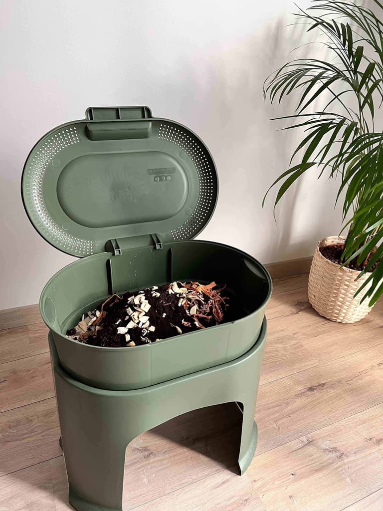 compost appartement vers de terre intérieur
