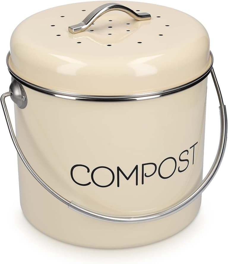 composteur table intérieur style design rétro