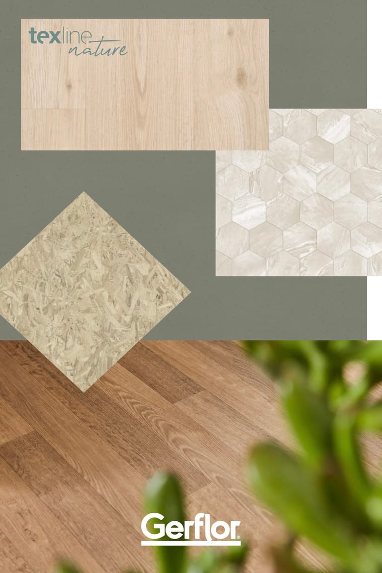 Texline nature Gerflor avis pose rouleau vinyle