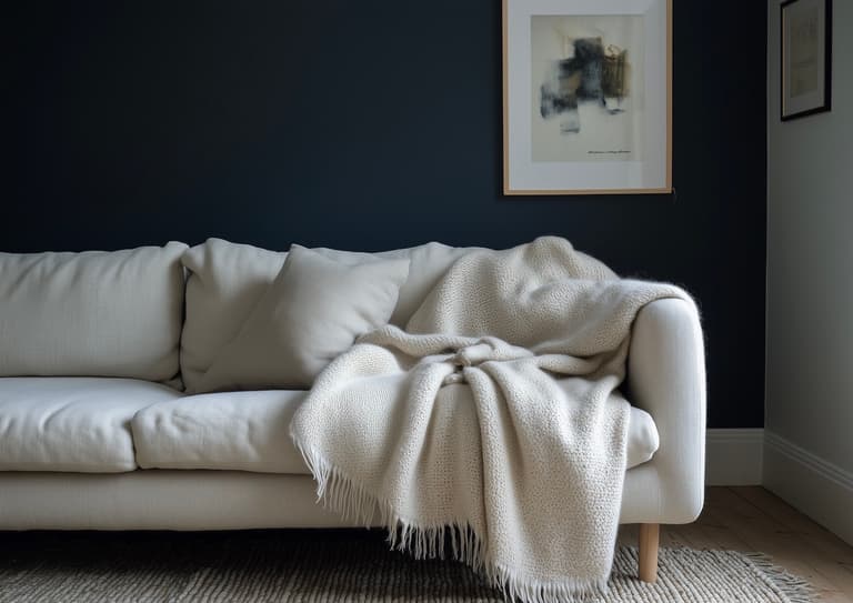 choisir plaid décoration hiver laine canapé scandinave