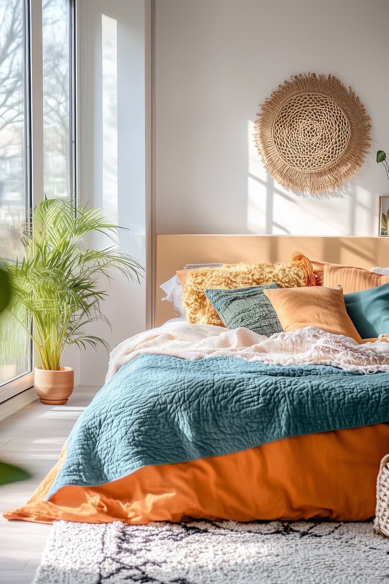 chambre tissage corde décoration bohème diy