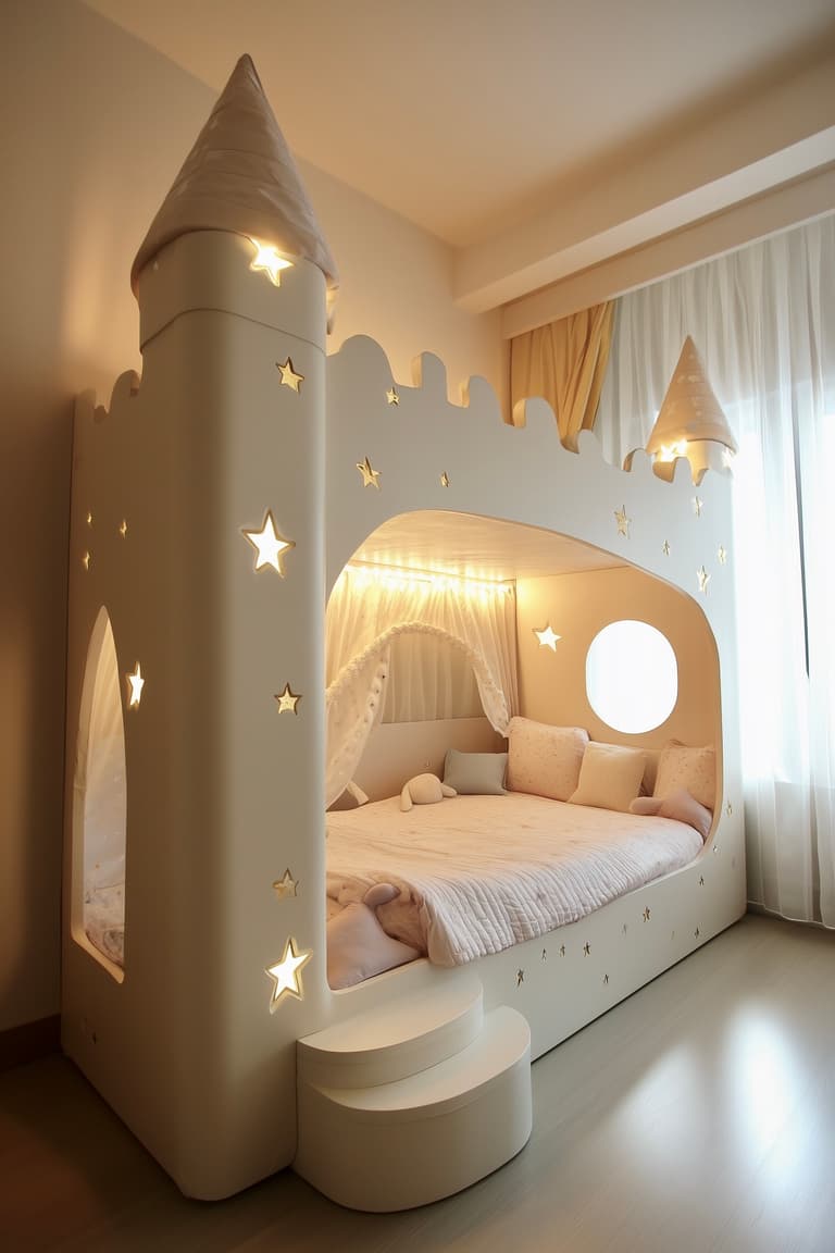 lit chateau cabane superposé ikea hack