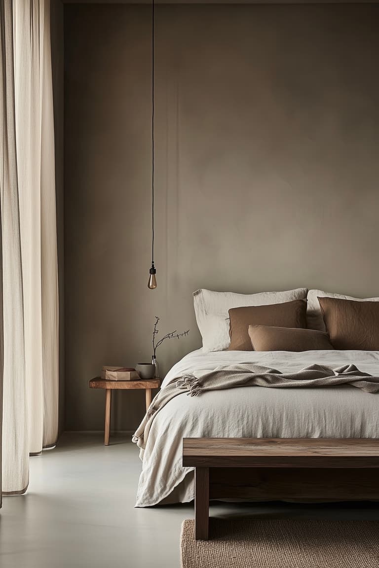 Atmosphera magasin meuble chambre beige nature