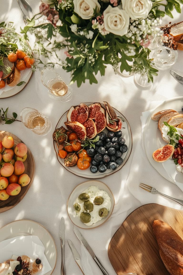 recette buffet froid juillet esprit méditerrannéen
