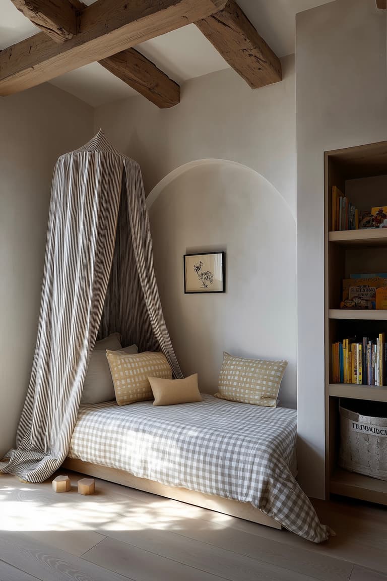 maison campagne moderne chambre enfant cachet