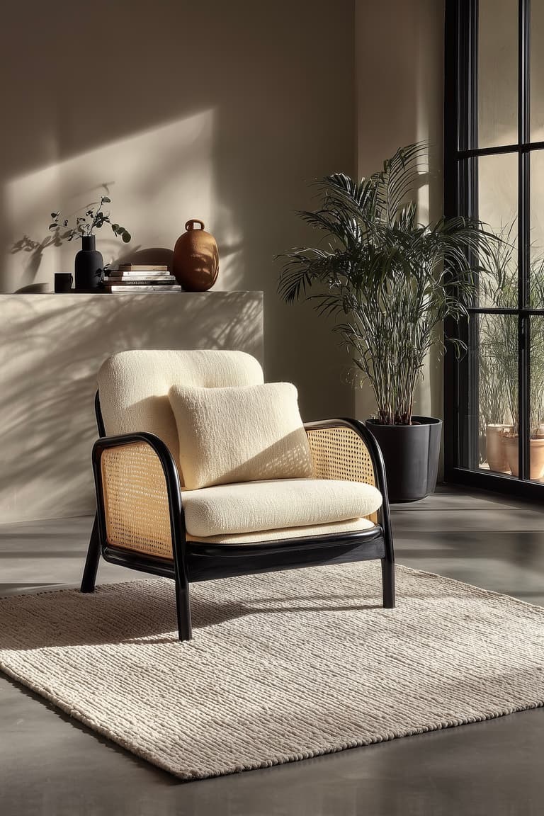 entretenir mobilier intérieur rotin fauteuil rotin contemporain moderne