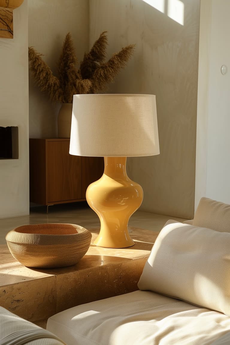 idée relooker luminaire facile peinture jaune