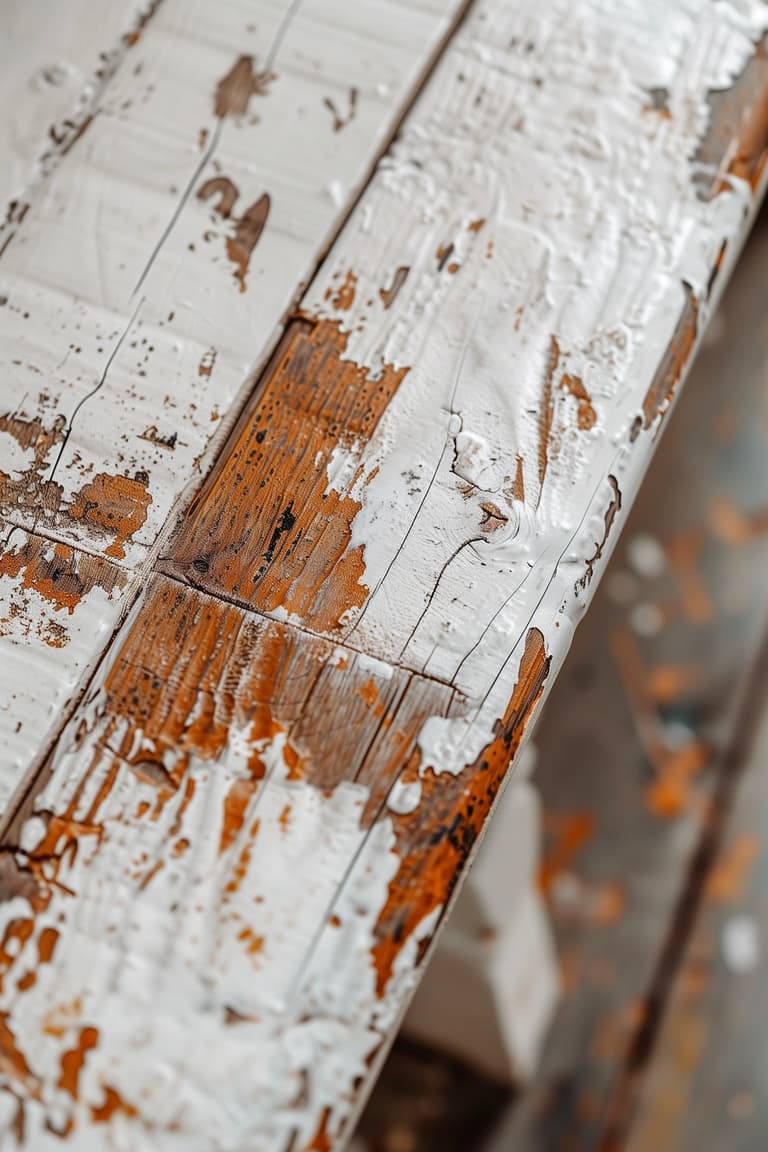 erreur peinture bois tanin tâches