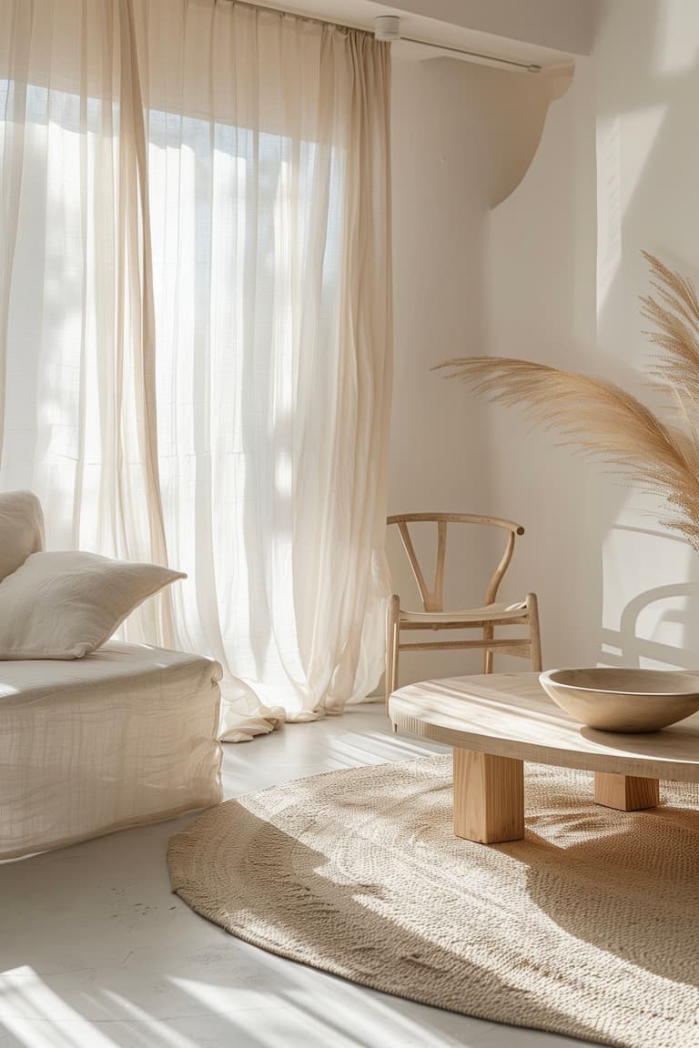 chambre nature matériaux premium bois lin coton
