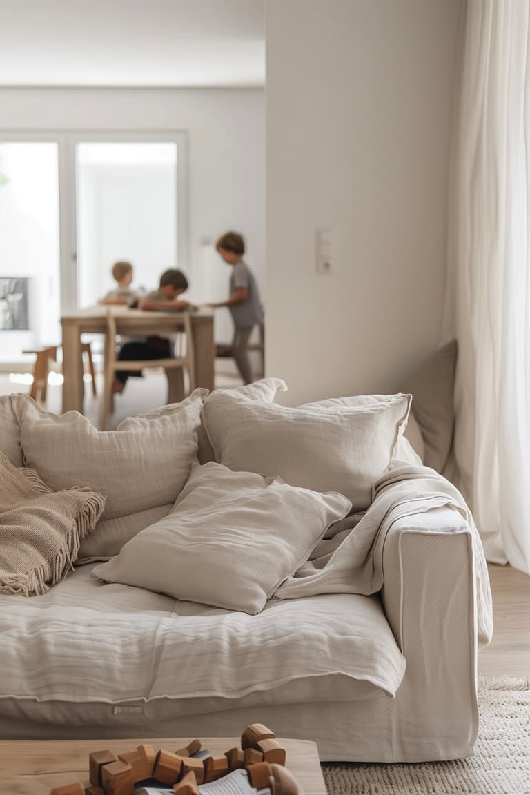 le salon familial ouvert où tout le monde se sent bien