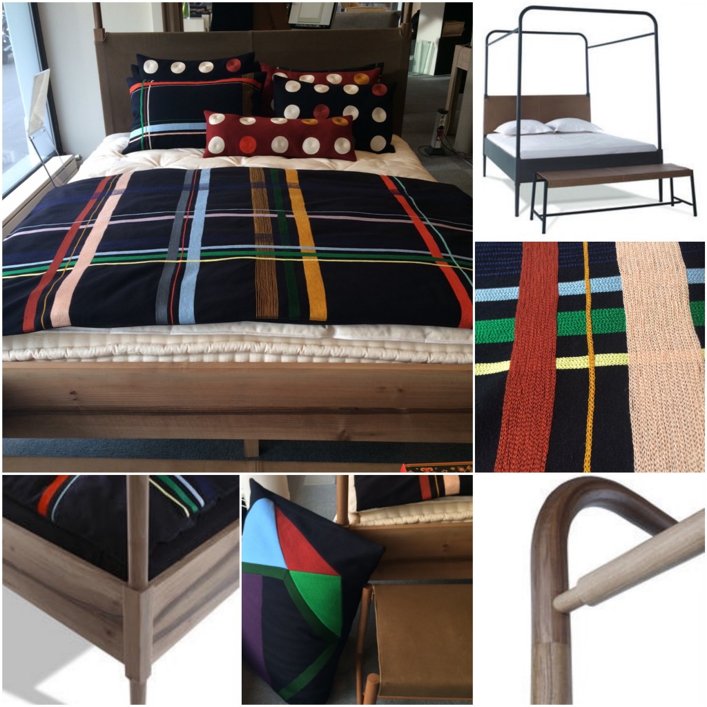 lit a baldaquin Etxe le lit national le déan prieur Gurea Le Minor noyer