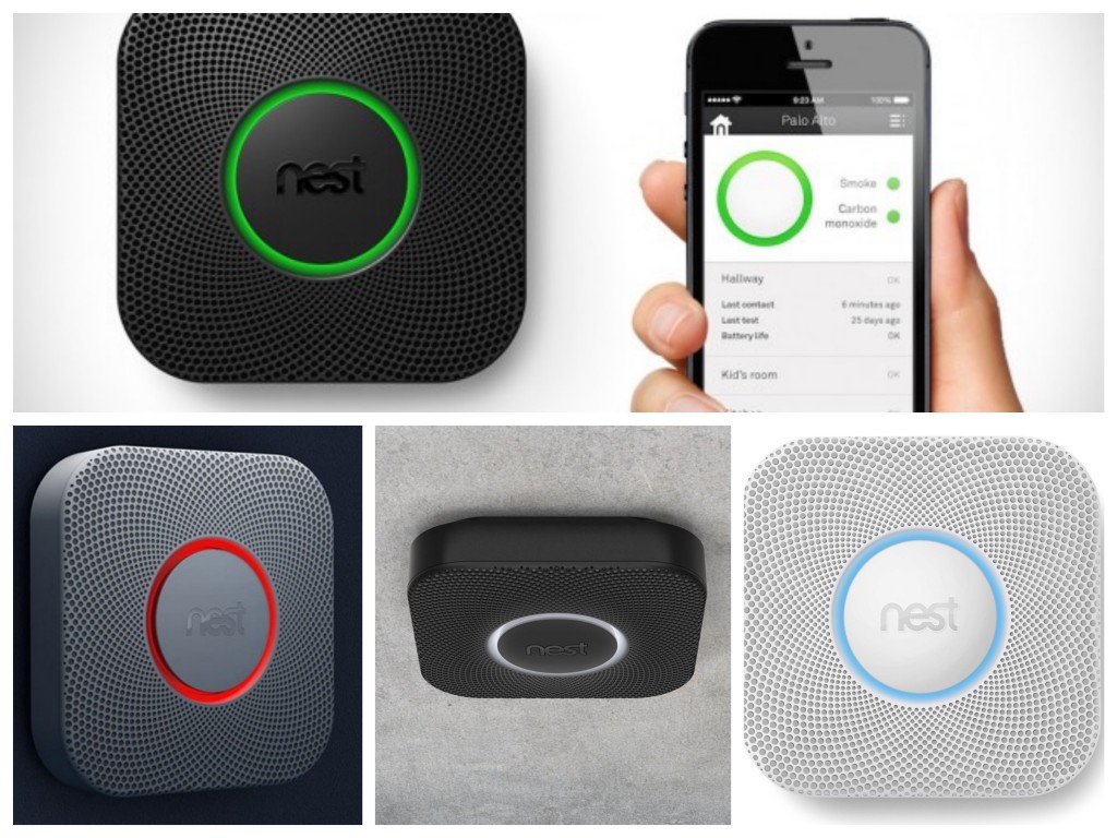 Nest Protect détecteur de fumée design.