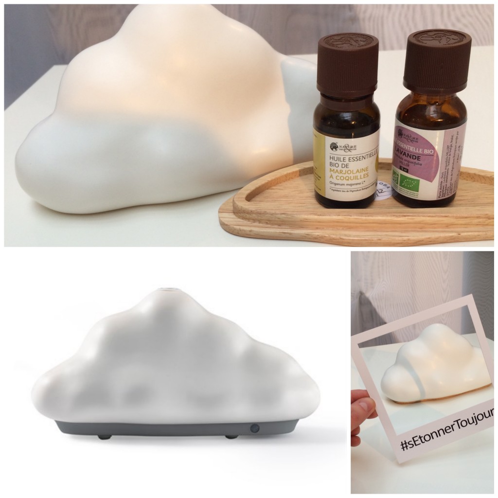 Nature et découvertes 25 ans. Diffuseur huiles essentielles Cumulus Nuage