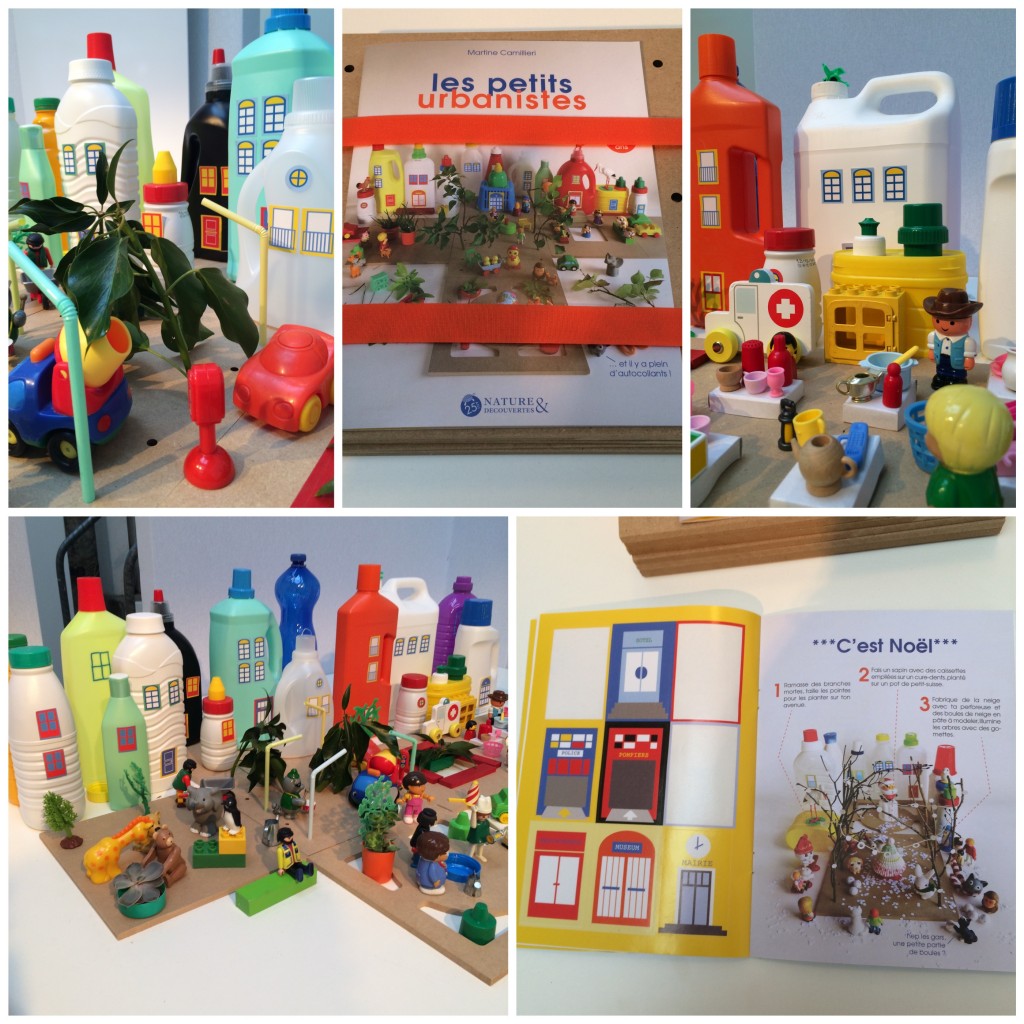 Nature et découvertes 25 ans. Les petits urbanistes bouteille plastique jeu autocollant. www.clemaroundthecorner.com