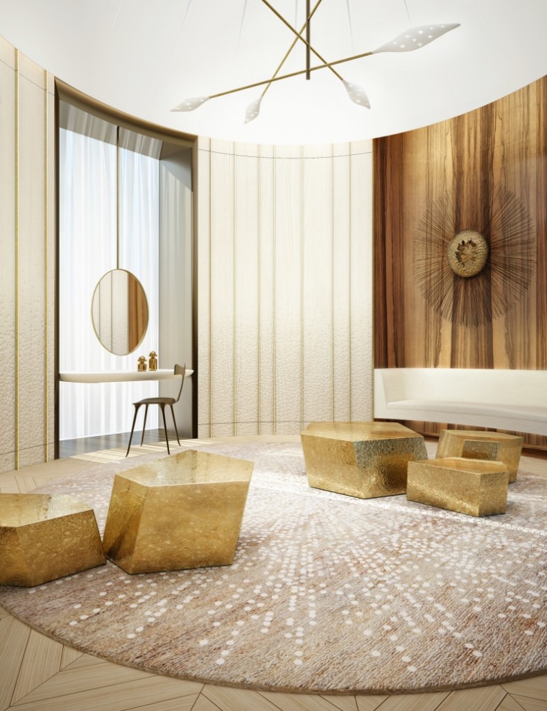 Le dressing-boudoir de Damien Langlois-Meurinne. "Un lieu pour s'échapper du quotidien et pour se retrouver."