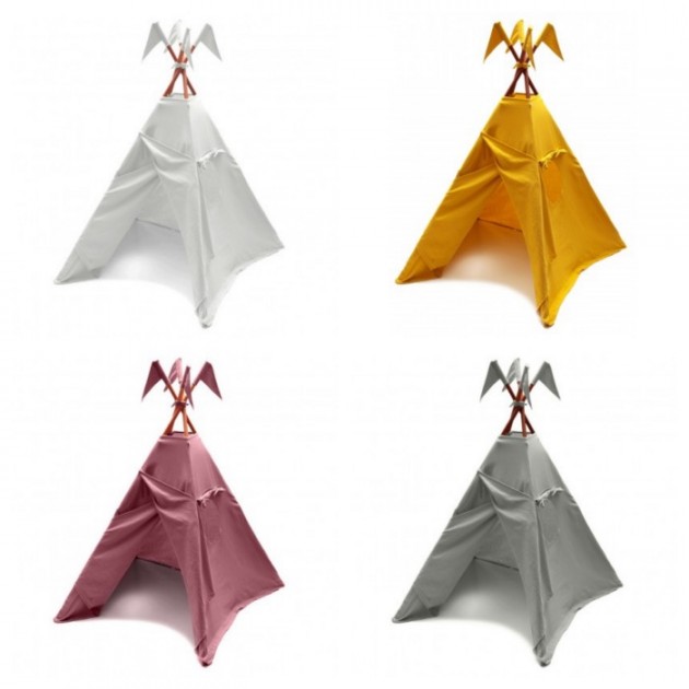 beau tipi coloré chambre enfant