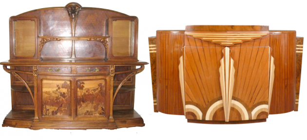 console art nouveau déco