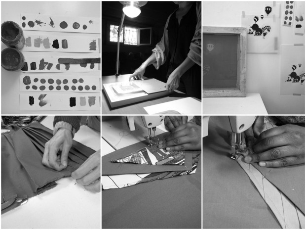 Savoir faire artisanal impression serigraphie couture les estampillés.