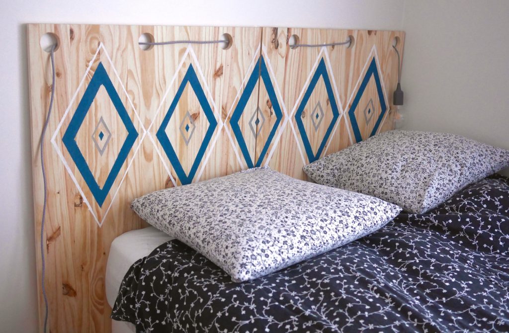 idées pour faire soi-même sa tête de lit DIY