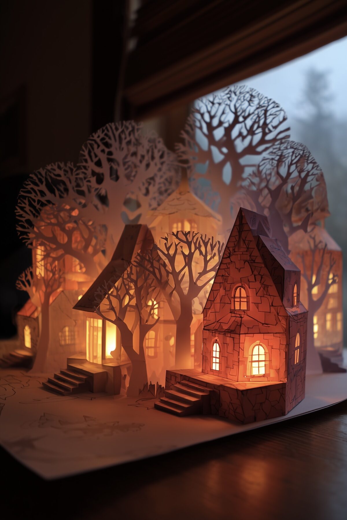 decoration buffet maison Halloween