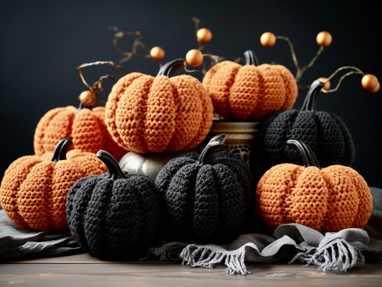 décorations Halloween Etsy citrouille crochet patron gratuit tuto