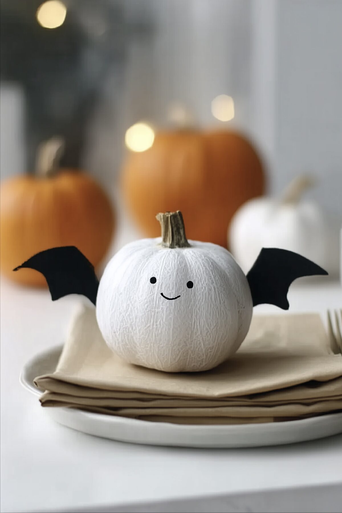 idée décoration table chic Halloween originale