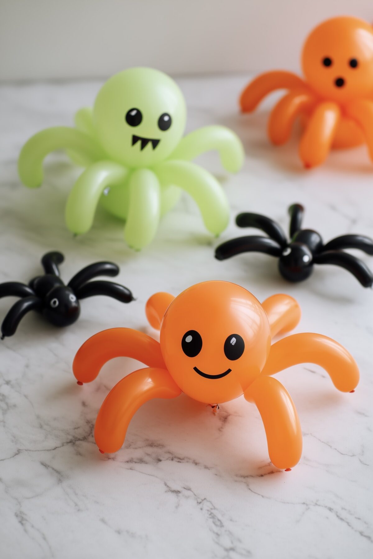 pliage ballon baudruche araignée