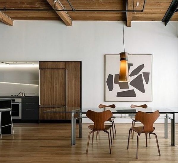 cuisine salle a manger loft minimaliste