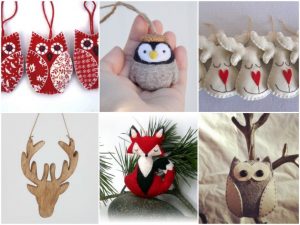 Décorations Sapin De Noël Animaux - Lot De 6 Suspensions En Acrylique 2D, Motifs Mignons, Pour Sapin, Porte, Guirlande - Cadeau Pour Amoureux Des Animaux