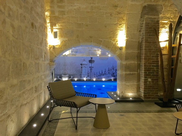 espace détente hotel design à Paris spa