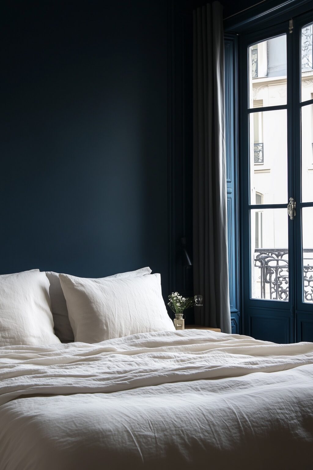 hague blue Farrow chambre appartement parisien